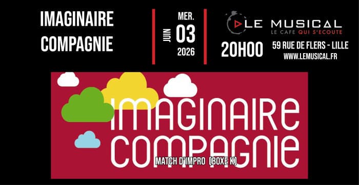 Illustration de l'événement : Improvisation théâtrale imaginaire compagnie