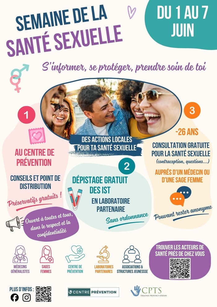 Illustration de l'événement : Semaine de la santé sexuelle