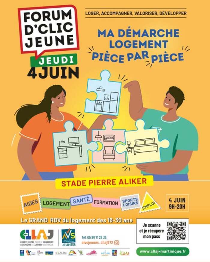 Illustration de l'événement : Forum D'Clic Jeune, à Fort-de-France