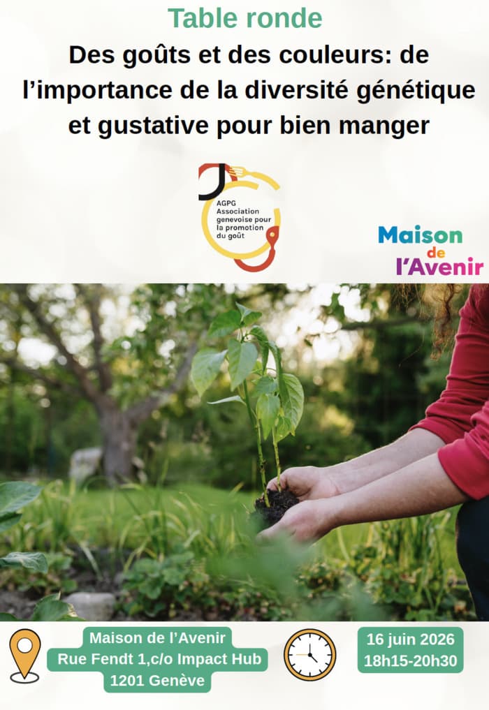 Illustration de l'événement : Des goûts et des couleurs: de l'importance de la diversité génétique et gustative pour bien manger