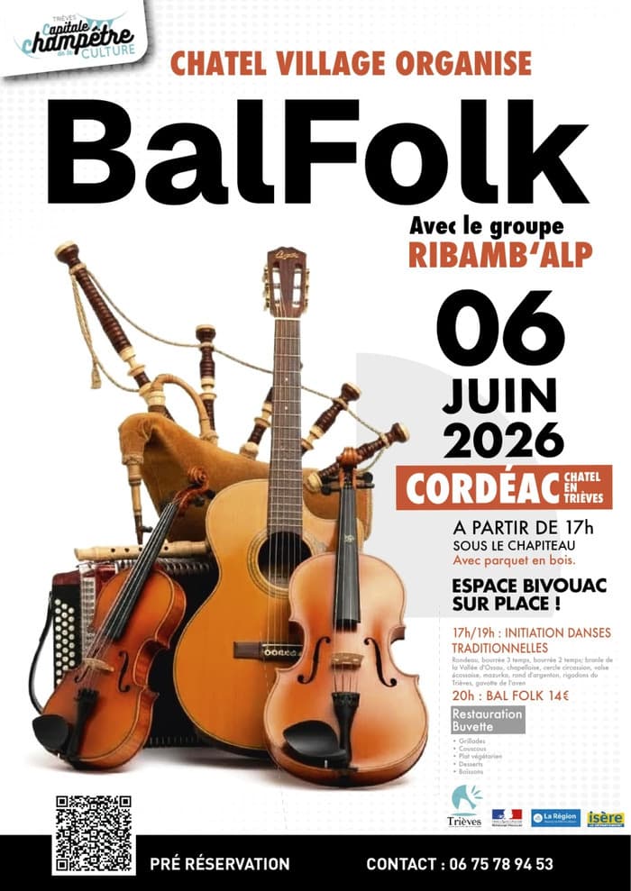 Illustration de l'événement : Bal Folk et atelier Initiation aux Danses Traditionnelles
