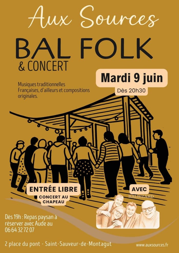 Illustration de l'événement : Bal trad et concert !