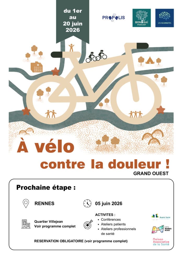 Illustration de l'événement : A vélo contre la douleur !