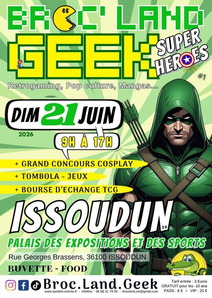 Illustration de l'événement : Broc Land Geek