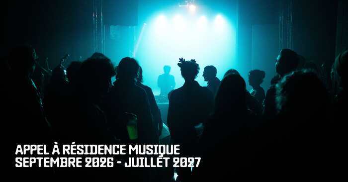 Illustration de l'événement : Appel à résidence musique 2026-2027 !