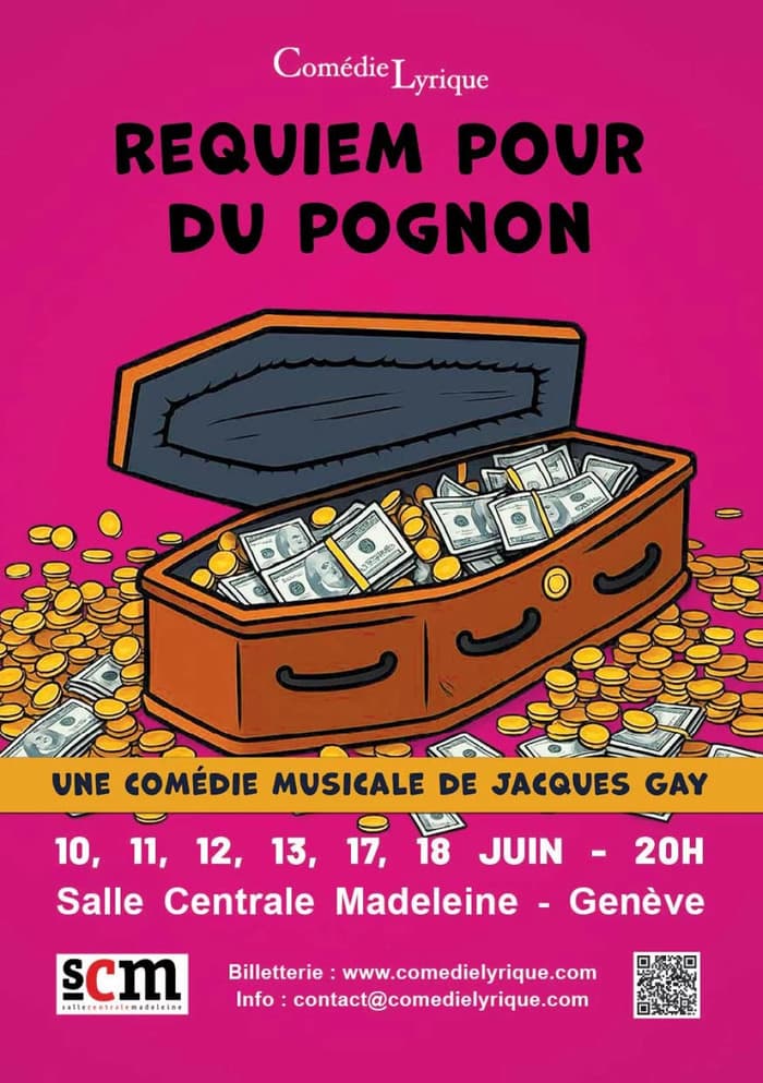 Illustration de l'événement : REQUIEM POUR DU POGNON - Comédie Musicale - karaoké