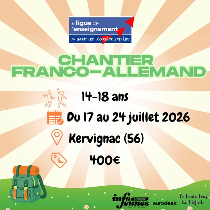 Illustration de l'événement : Chantier franco-allemand Kervignac
