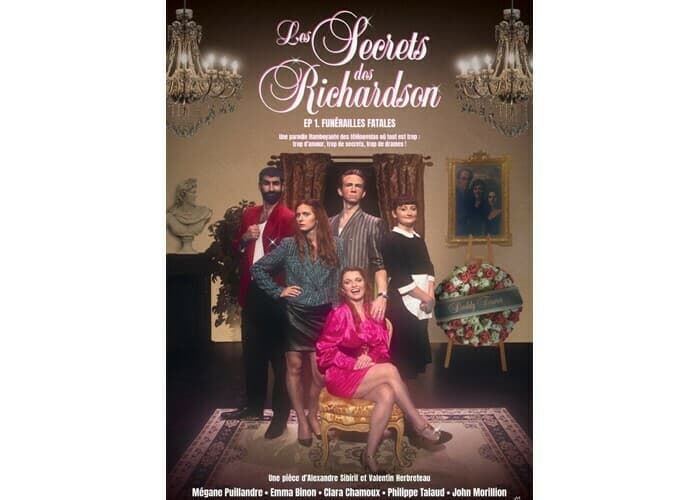 Illustration de l'événement : Les Secrets des Richardson - Episode 1 : Funérailles fatales