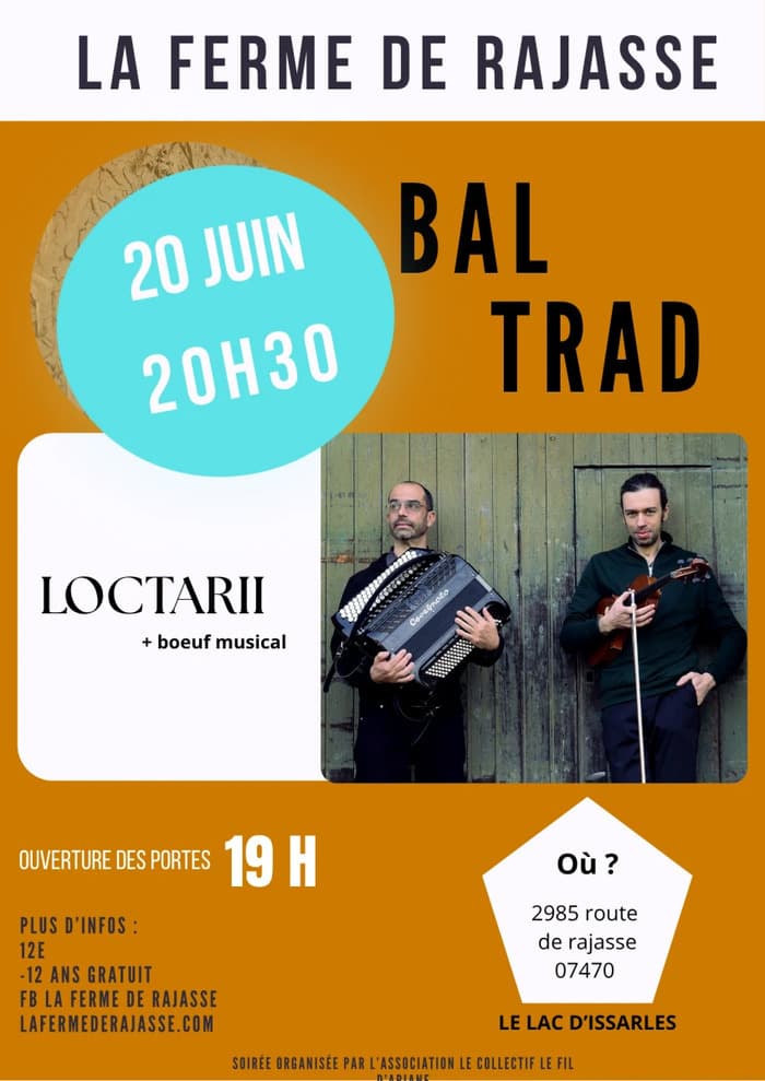 Illustration de l'événement : Bal trad avec Loctarii + boeuf musical