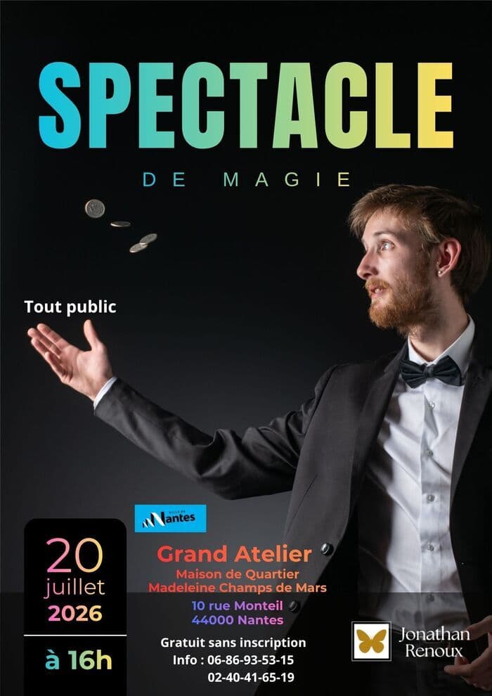 Illustration de l'événement : Spectacle de Magie