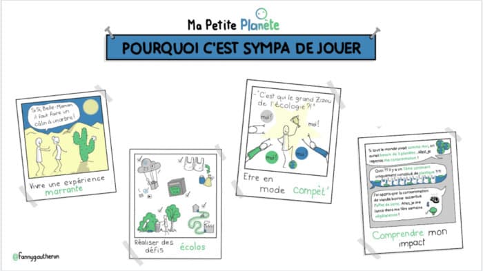 Illustration de l'événement : Ma Petite Planète - des défis nature entre amis