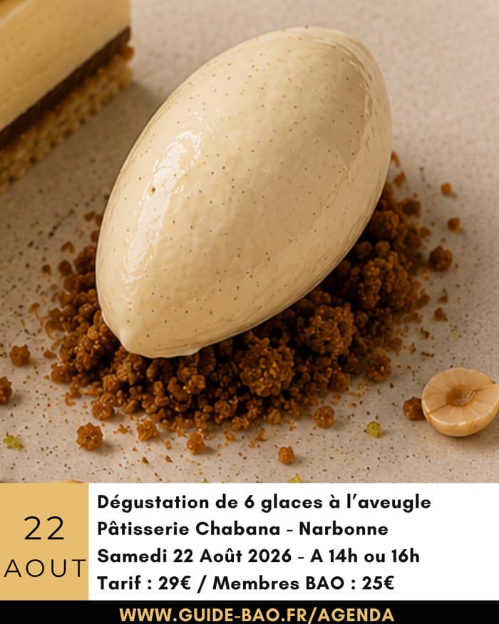 Illustration de l'événement : Dégustation de glaces à l'aveugle / Pâtisserie Chabana