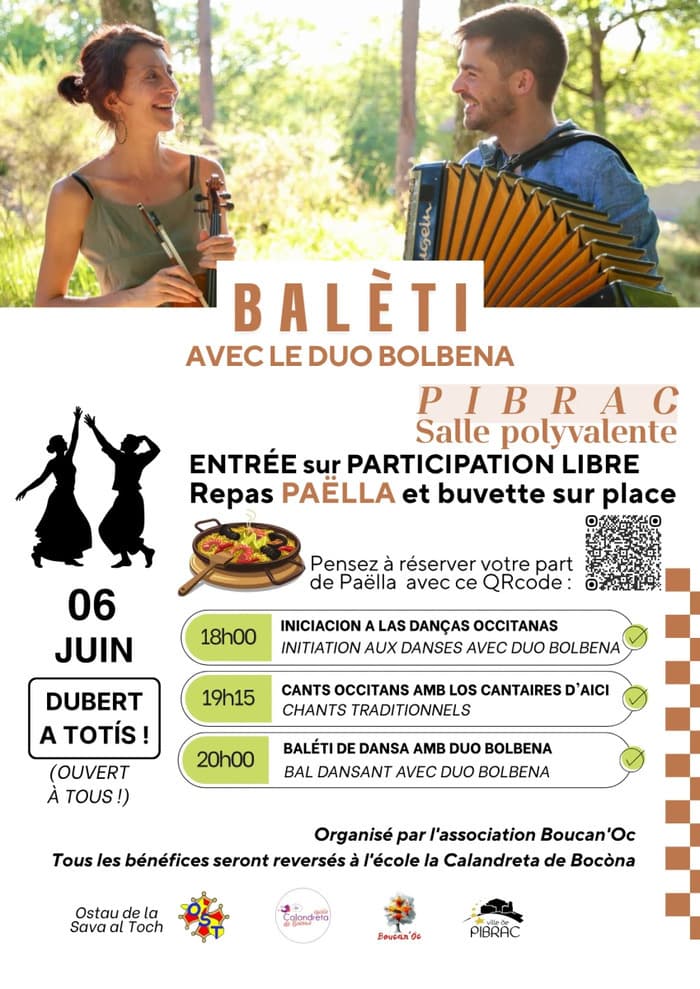 Illustration de l'événement : Bolèti - 6 Juin