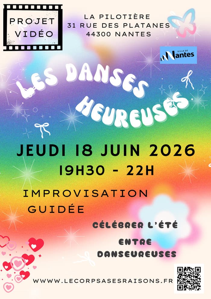 Illustration de l'événement : Les danses heureuses – Par Le corps a ses raisons