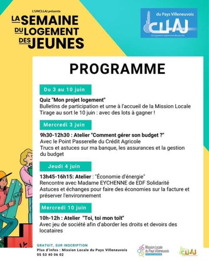 Illustration de l'événement : Le programme de la Semaine en Pays Villeneuvois