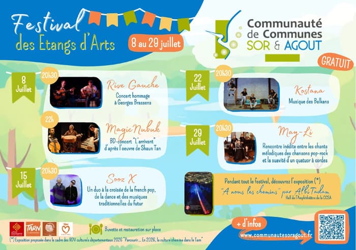 Illustration de l'événement : Le Festival Les Etangs d'Arts