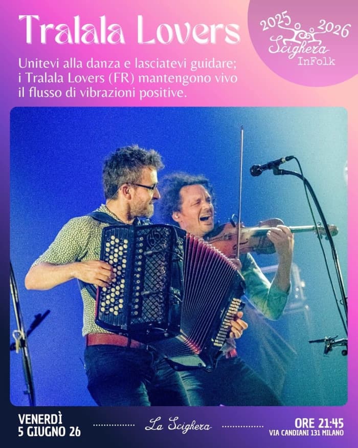 Illustration de l'événement : Tralala Lovers at ScigheraInFolk