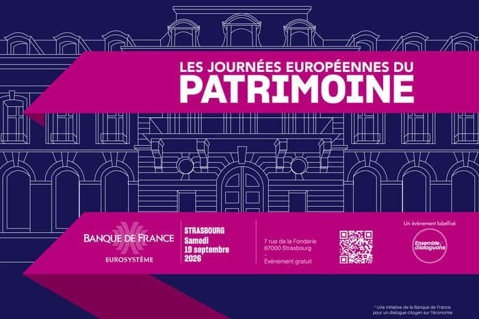Illustration de l'événement : Venez découvrir la Banque de France à Strasbourg