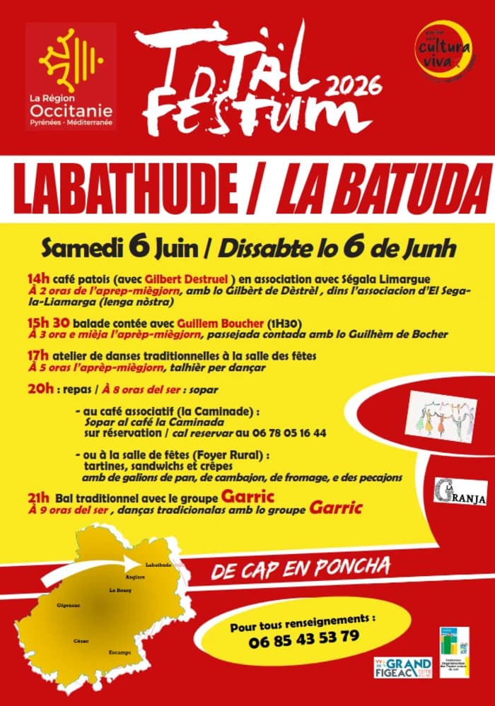 Illustration de l'événement : Journée festive Occitane à Labathude - TOTAL FESTUM