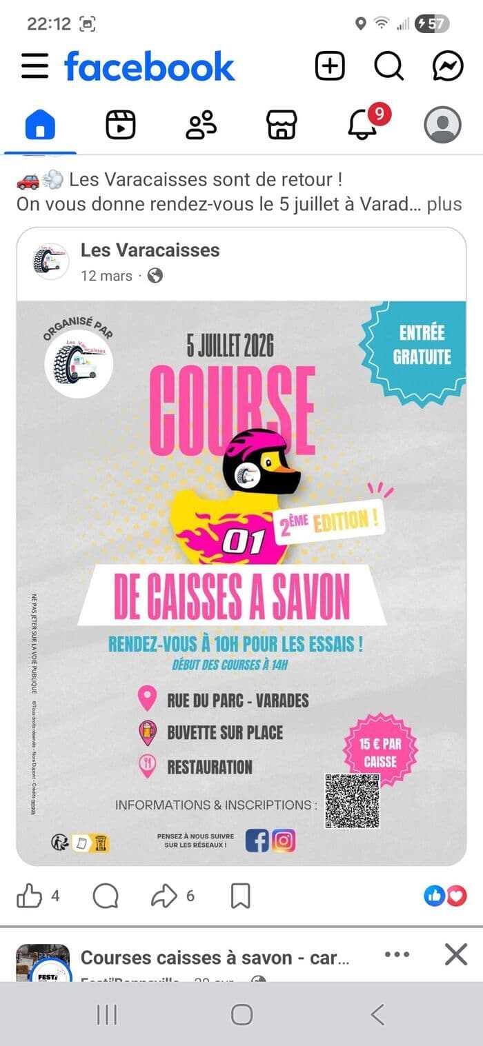 Illustration de l'événement : Course de caisses à savon