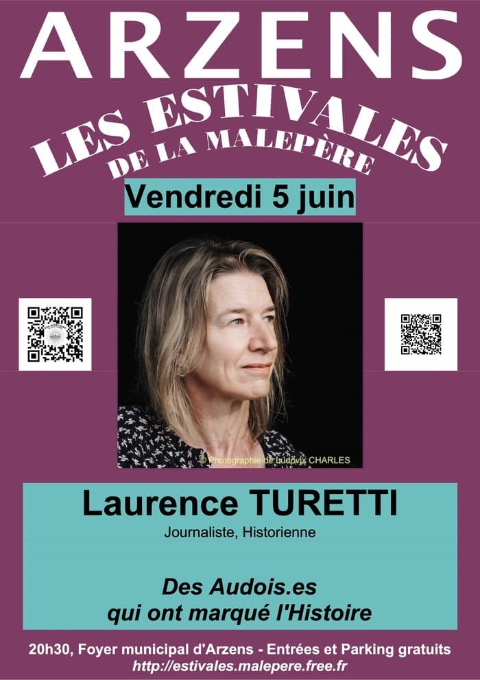 Illustration de l'événement : Conférence de Laurence TURETTI