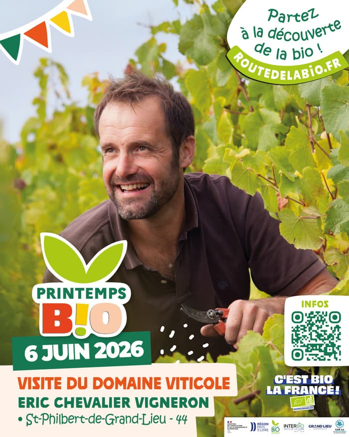 Illustration de l'événement : Visite du domaine viticole Eric Chevalier - Samedi 6 juin