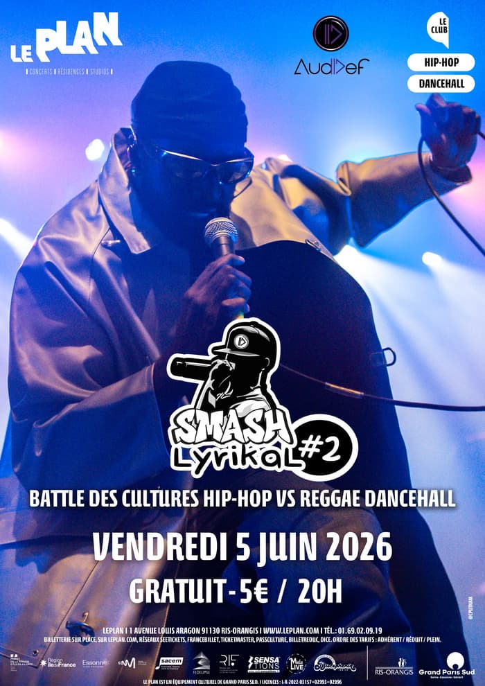 Illustration de l'événement : TREMPLIN SMASH LYRIKAL #2