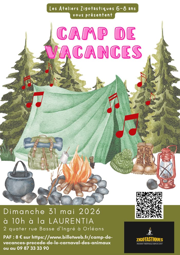 Illustration de l'événement : Spectacle- Camp de vacances