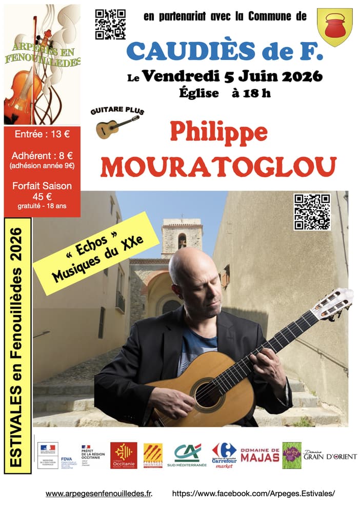 Illustration de l'événement : Concert Philippe MOURATOGLOU