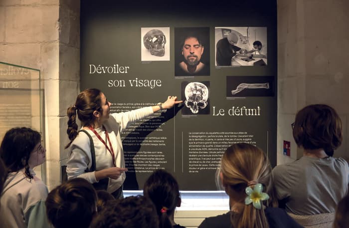Illustration de l'événement : Visite guidée de l'exposition Lavau, un prince celte en bord de Seine vers 450 avant notre ère