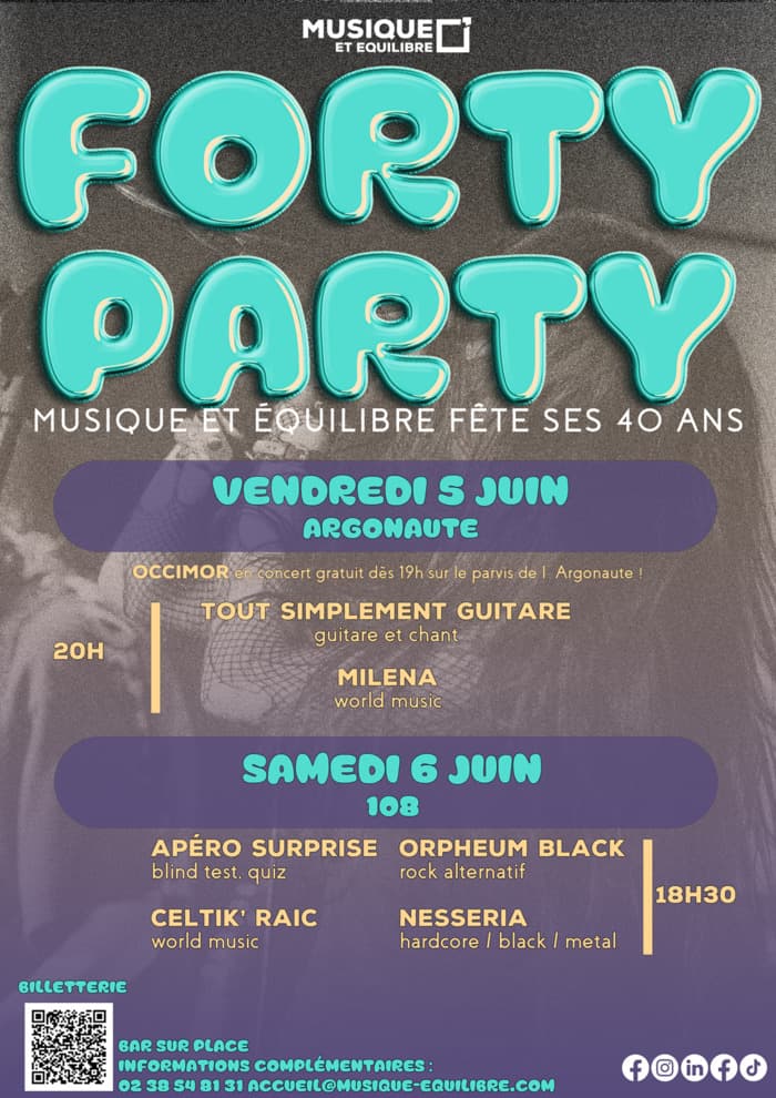 Illustration de l'événement : Forty Party