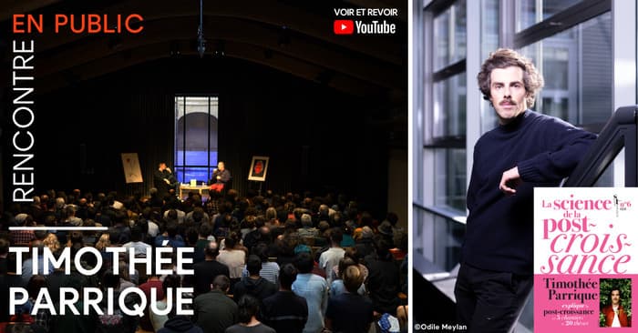Illustration de l'événement : Rencontre avec Timothée Parrique
