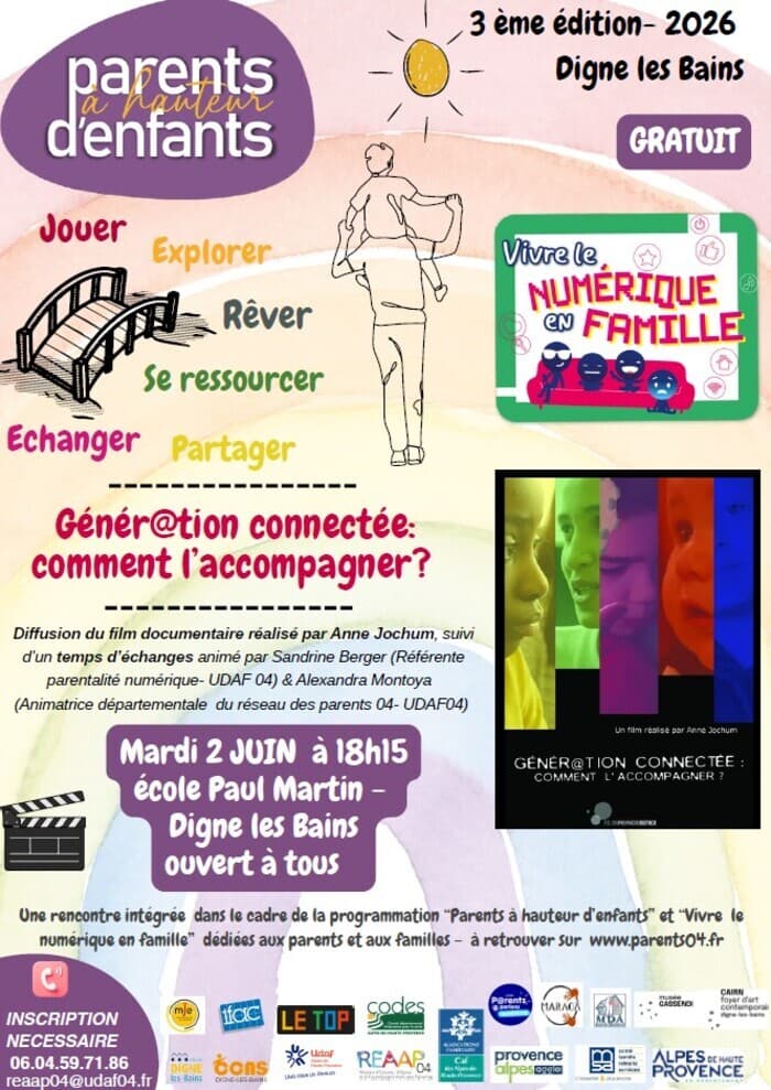 Illustration de l'événement : Génération connectée: comment l'accompagner?