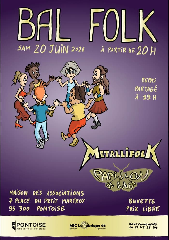 Illustration de l'événement : Bal Folk - Metallifolk - Papillon de Nuit