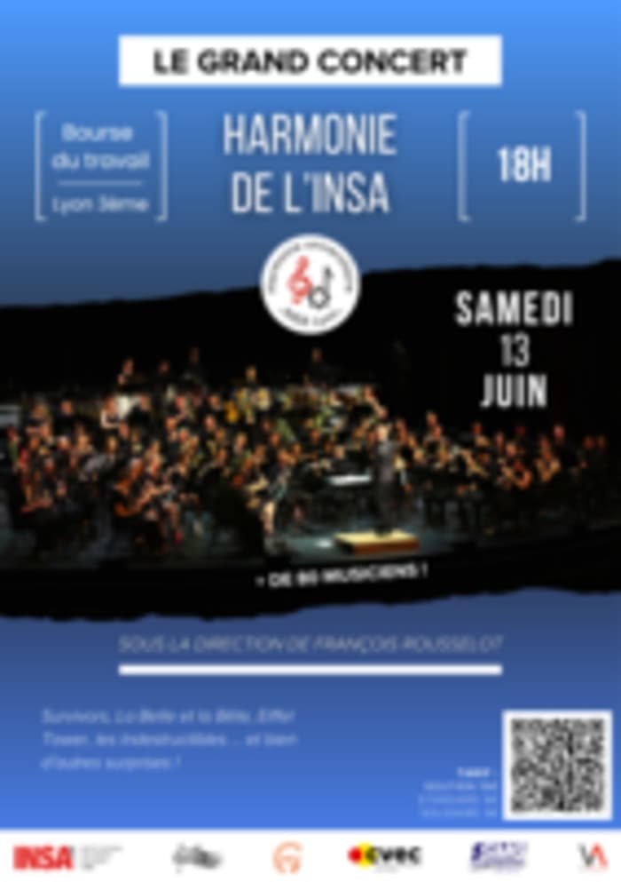 Illustration de l'événement : Grand concert de l'Harmonie INSA