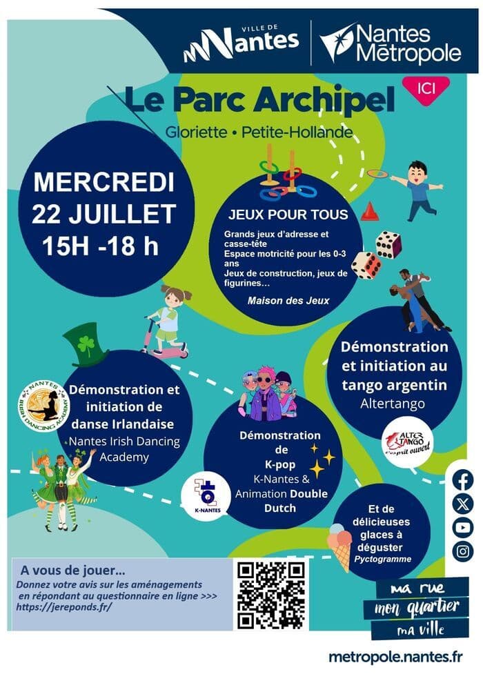 Illustration de l'événement : L'été des Jeux - Le Parc Archipel - Gloriette Hollande.