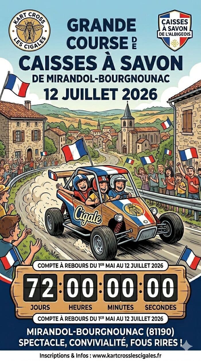 Illustration de l'événement : Course de caisses à savon
