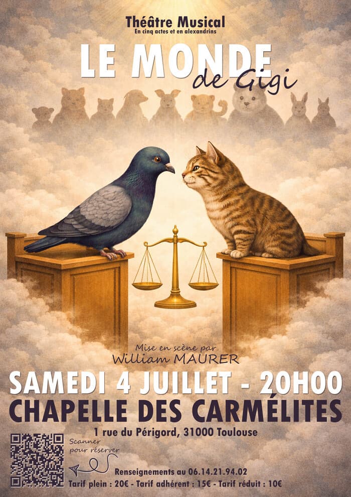 Illustration de l'événement : Théâtre : Le monde de Gigi