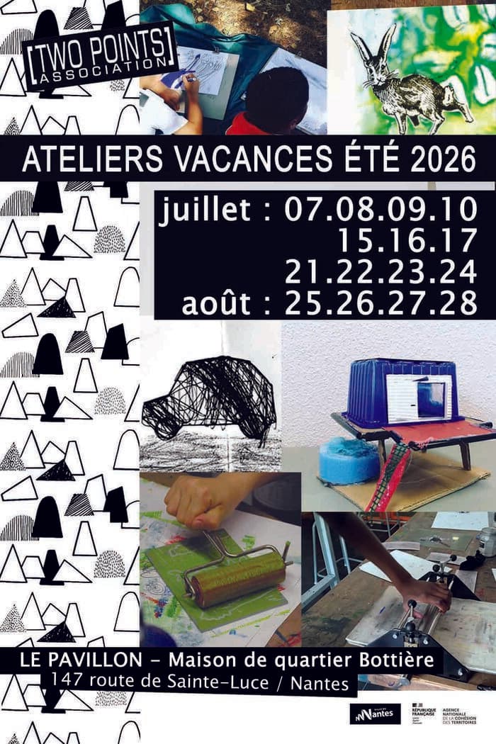 Illustration de l'événement : ATELIERS D'éTé AU PAVILLONAteliers Arts Plastiques, BD, Manga et Architecture