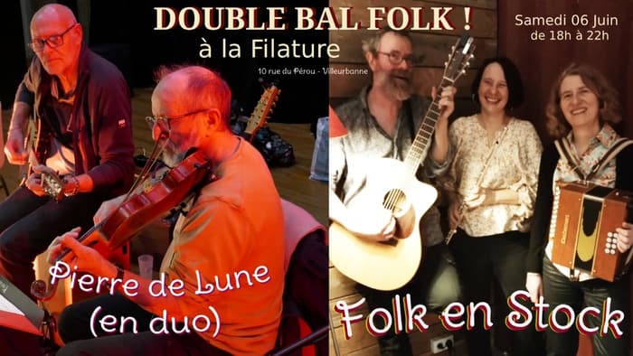 Illustration de l'événement : Double bal folk à la Filature Villeurbanne