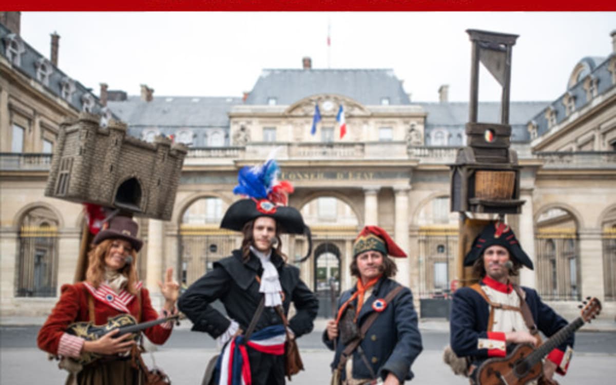 Illustration de l'événement : Vive la Révolution ! Visite-spectacle