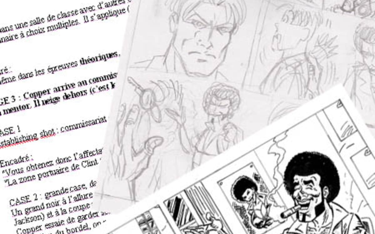 Illustration de l'événement : Stage de Bande-dessinée