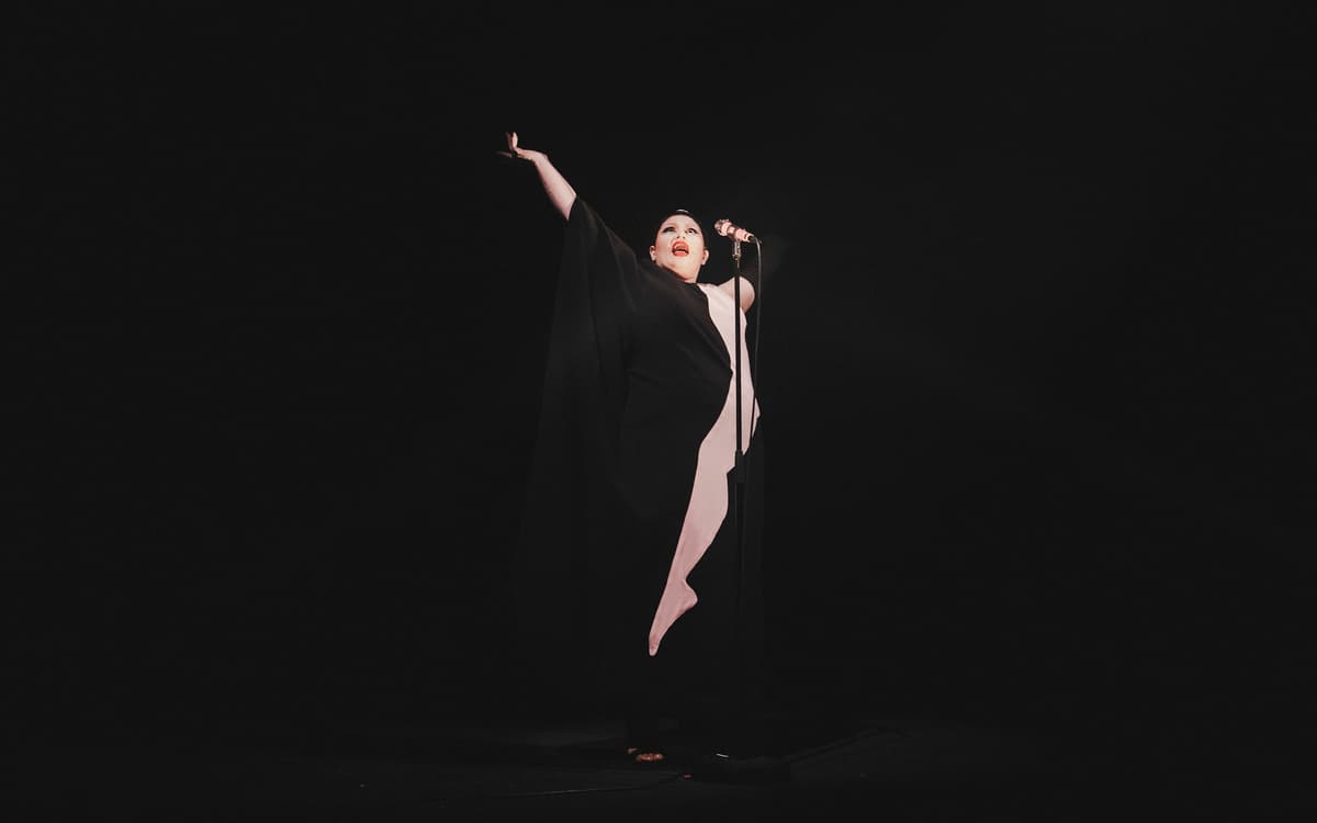 Illustration de l'événement : Showgirl, spectacle de Jonathan Drillet & Marlène Saldana au Carreau du Temple