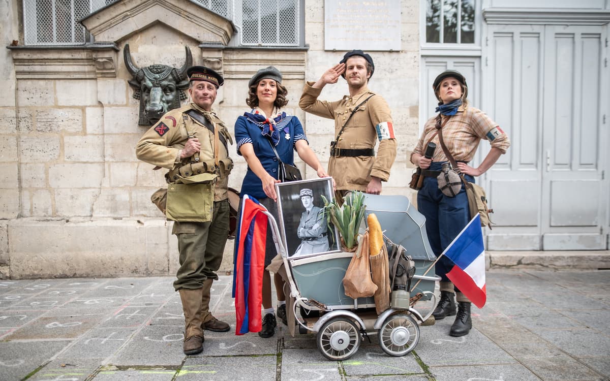 Illustration de l'événement : Paris occupé, Paris libéré ! Visite spectacle