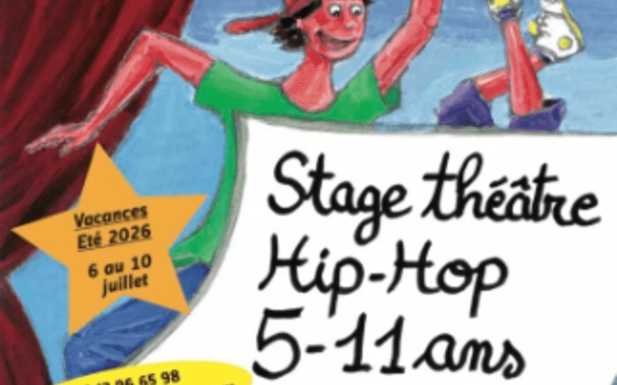 Illustration de l'événement : Stage 5-11 ans Théâtre/Hip-hop vacances juillet 2026 - Théâtre du Temps