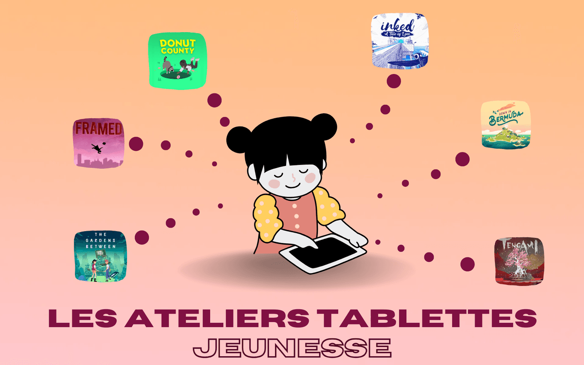 Illustration de l'événement : Atelier tablettes jeunesse