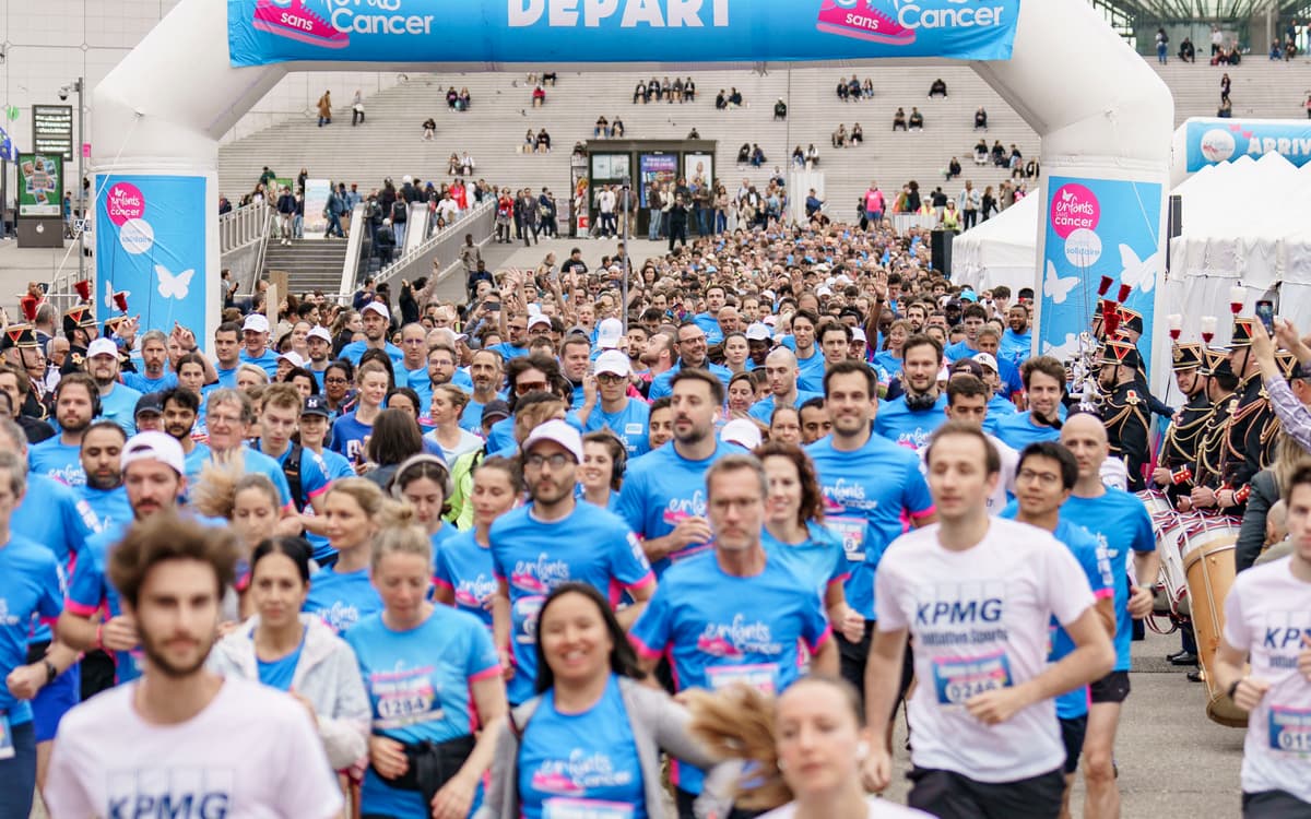 Illustration de l'événement : Courez pour les enfants ! La course Enfants sans Cancer City revient à La Défense le 2 juin