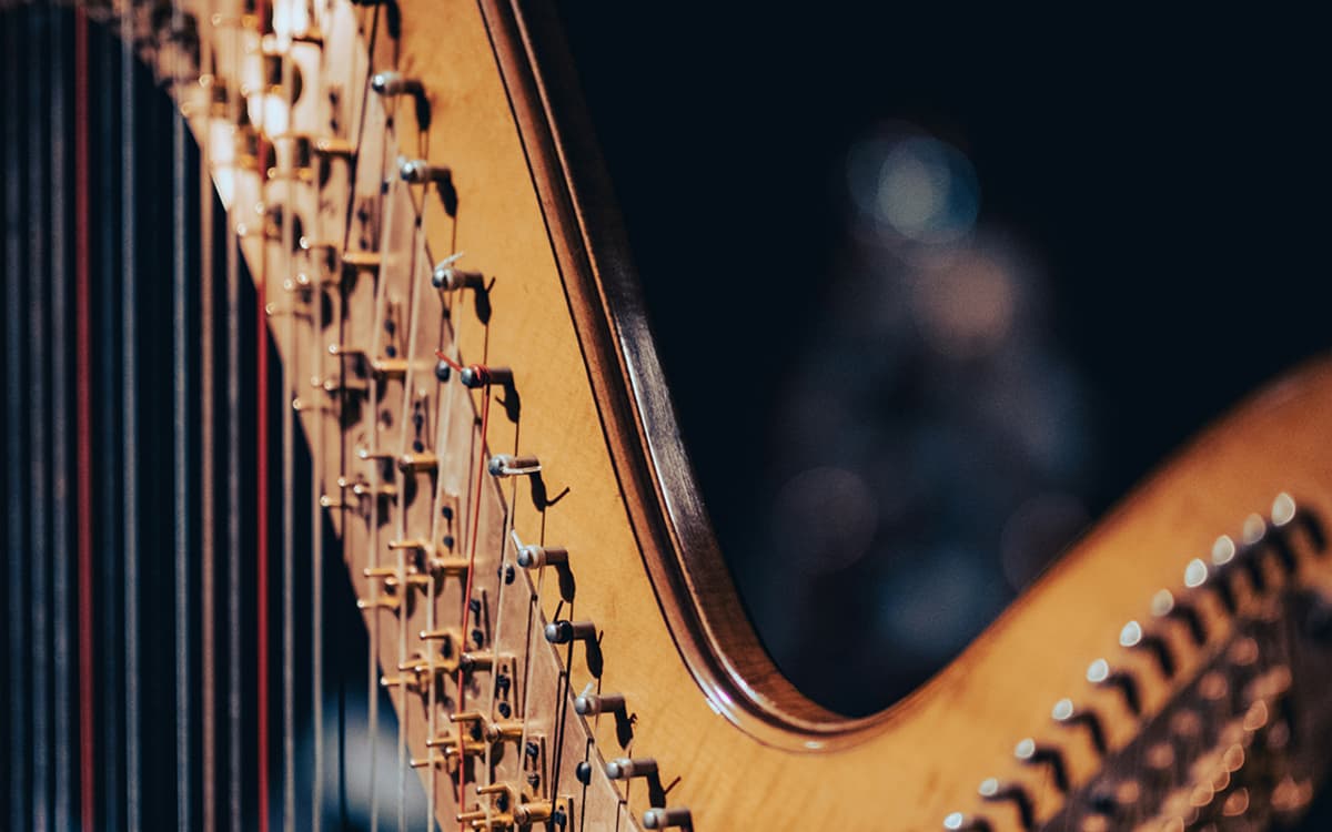 Illustration de l'événement : Créations personnelles : harpe et théâtre