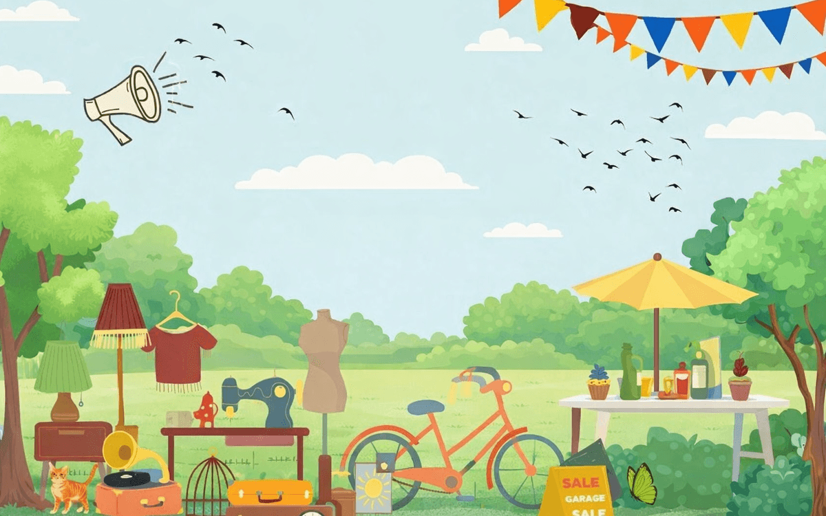 Illustration de l'événement : Vide de Grenier de la Serre, Venez chiner en toute convivialité !