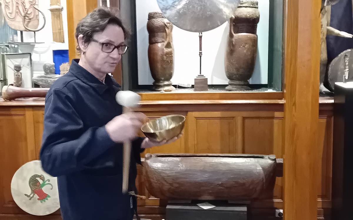 Illustration de l'événement : Pouvoirs et magie des vibrations sonores sur le corps humain (bol chantant, gong, percussions chamanique…)